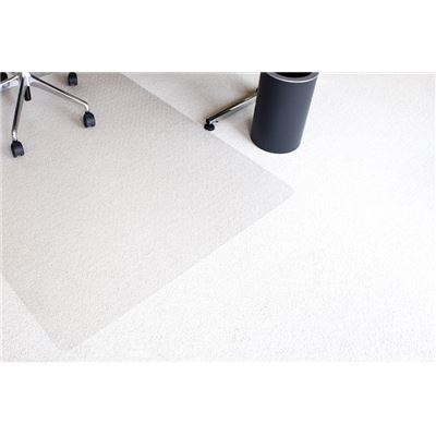 Kangaro K-07-2400 Tapis de sol pour tapis 120 x 240 cm Capuchon transparent 2,1mm / nop 2,1