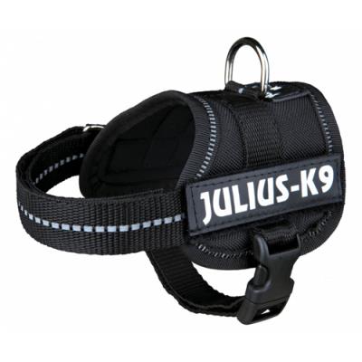 Harnais Power Julius-K9, Baby 1/Xs: 30–40 Cm, Noir - 15070 - Julius