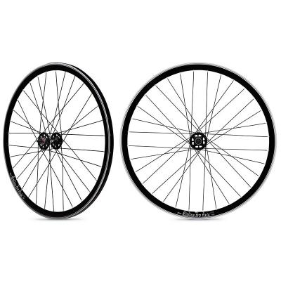 Rodi roue arrière fixie jante et moyeu noir noir