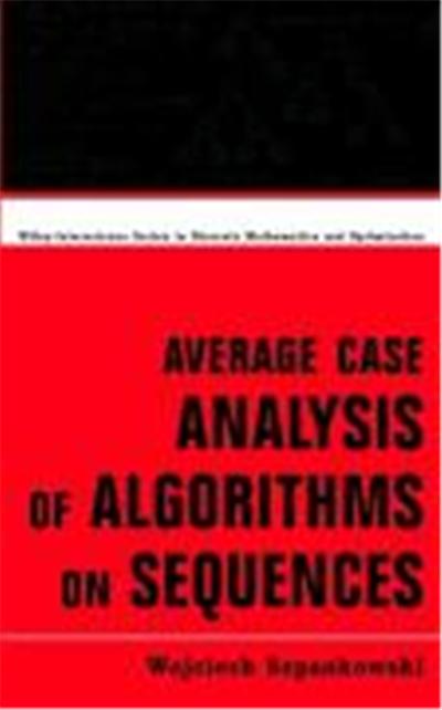 Average Case Analysis of Algorithms on Sequences