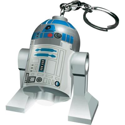 Lego Star Wars - Mini lampe de poche avec chaînette R2-D2