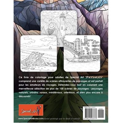 100 Maisons et Intérieurs - livre de coloriage pour adultes NLFBP