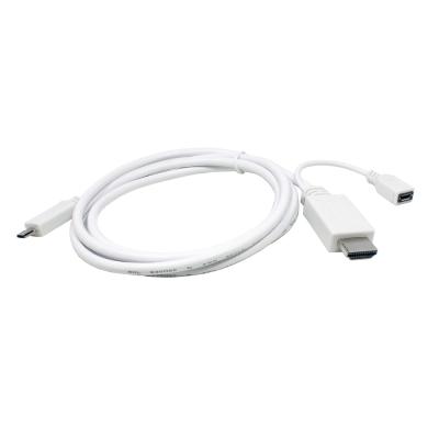 Samsung Galaxy S 3 GT-I9300 Câble adaptateur blanc HDMI