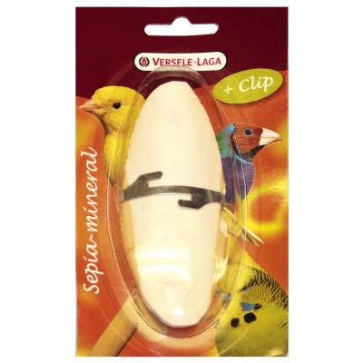 Sepia mineral versele laga friandises pour oiseaux longueur 12 cm