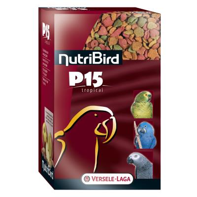 Alimentation nutribird p15 tropical versele laga pour oiseaux sac 10 kg