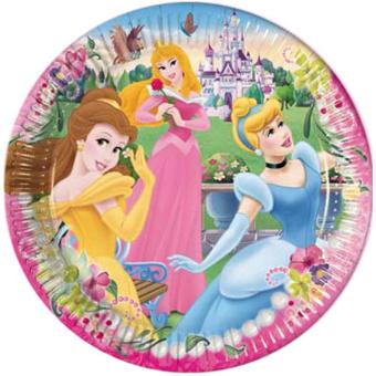 8 Assiettes Anniversaire Princesses Disney Decoration Article De Fete Achat Prix Fnac