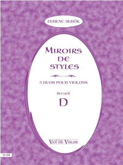 MIROIRS DE STYLES RECUEILD
