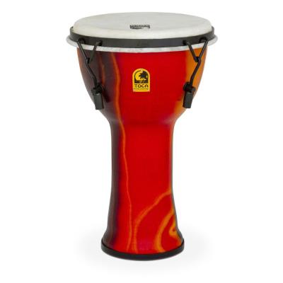 Percussions Toca Djembe Freestyle Mechanical Tuned Fiesta Red 12'' - Sfdmx-12F Djembés