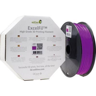 Filament voltivo ef-abs-300-dpurp plastique abs 3 mm violet