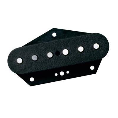 Accessoires guitares DIMARZIO MICRO DP173-BK TWANG KING CHEVALET TELECASTER NOIR Simples / Single coils