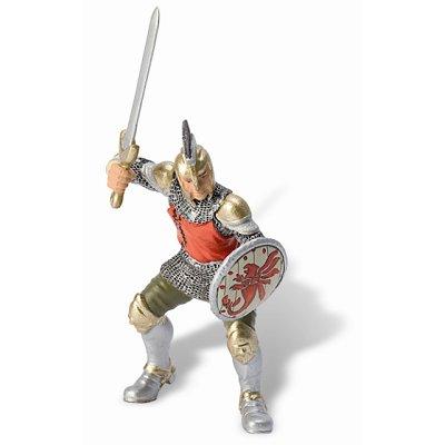Figurine Chevalier avec épée - Rouge