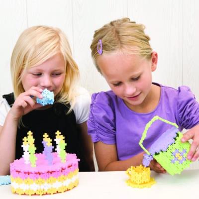 Plus-Plus 480 Piece Pastel Mini 3-in-1 Building Set