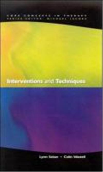 Interventions and Techniques