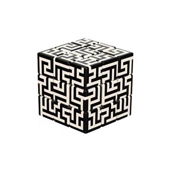 V Cube casse t te 3 Maze Cube noir blanc 5 cm Casse T te