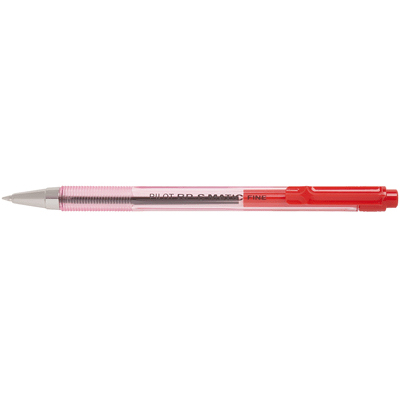 Pilot - Stylo Bps-matic Retractable Pf Rouge