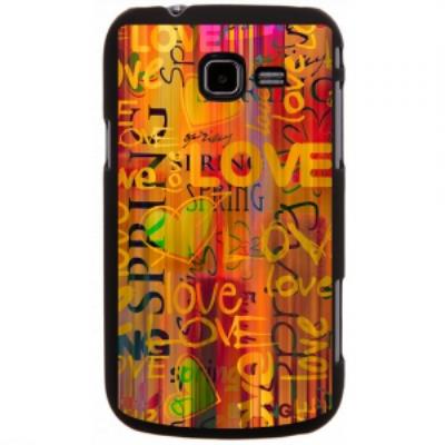 Coque rigide Galaxy Trend Lite S7390 Impression motif Love Spring