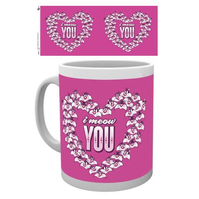 Tasse de ceramique Looney Tunes Valentines Meow
