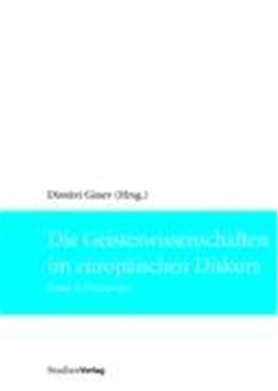Geisteswissenschaften im europäischen Diskurs 2