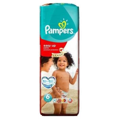 PAMPERS Easy Up Géant T6 15Kg et + x38 couches