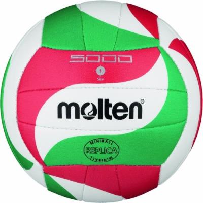 Molten v1m300 ballon de volley-ball blanc vert rouge ø 15
