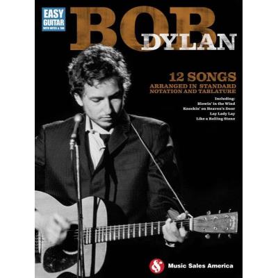 Partitions Variété, Pop, Rock Hal Leonard Dylan Bob - Easy Guitar Guitare Tablatures