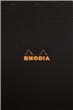 Bloc Rhodia Black 80 feuilles Agrafés 21x29,7 Q.5x5