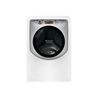 Hotpoint Ariston Aqualtis AQD1170D 69 - Machine à laver séchante - largeur : 59.5 cm - profondeur : 61.6 cm - hauteur : 85 cm - chargement frontal - 71 litres - 11 kg - 1600 tours/min - blanc - 1
