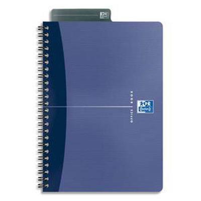 Lot de 10 Cahiers ESSENTAIL spiralés Format 21 x 29 7 cm A4 100 pages ligné 7mm. Couverture carte souple assortie