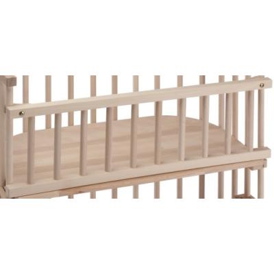 babybay 100205 - barrière de sécurité pour babybay original et midi , bois naturel