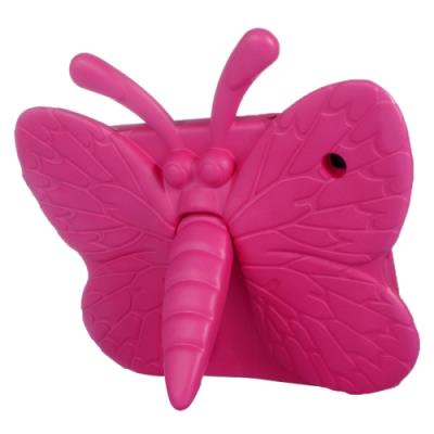 Ipad 2 / 3 / 4 Coque Housse EVA Papillon Maxi Protection (Magenta)