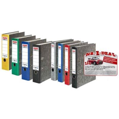 Herlitz Classeur maX.file nature Largeur de dos : 80 mm Dos couverture en papier marbré nuageux A4 80 mm 1 pcs - vue 2