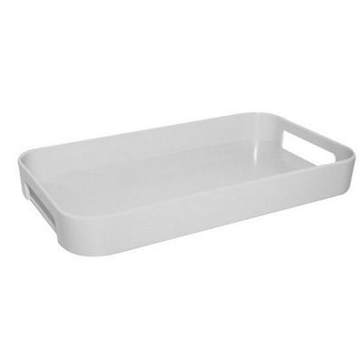 Zak designs - Plateau Gallery rectangulaire XS - Blanc : 33 x 19 cm