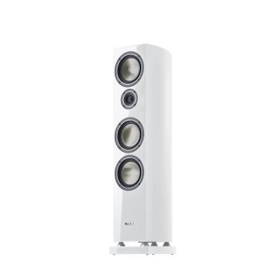 Enceinte colonne passive 3 voies 140 watts laquée blanc CANTON - VENTO 886 DC WHT HG