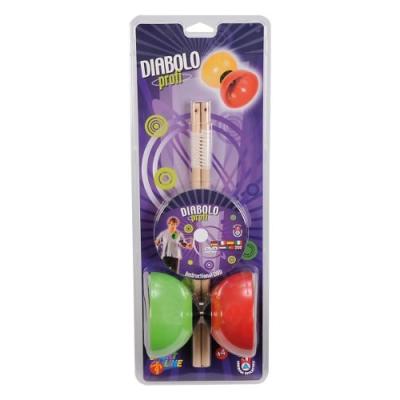 ANDRONI GIOCATTOLI 7061 - DIABOLO PROFI - DIABOLO BICOLORE AVEC DVD DE FORMATION