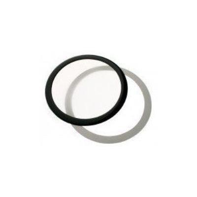 Demciflex Filtre Anti-Poussière Rond Pour Pc 225 Mm (Noir/Blanc)