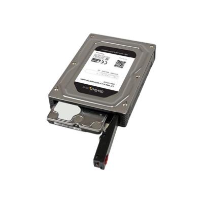 StarTech.com 2,5 naar 3,5 inch aluminium SATA-harde-schijfadapterbehuizing met SSD / HDD-hoogte van max. 12,5 mm - storage enclosure - SATA 6Gb/s - SATA 6Gb/s