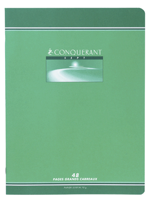 Hamelin - Cahier Piqure 48p 24x32 Seyes 70g