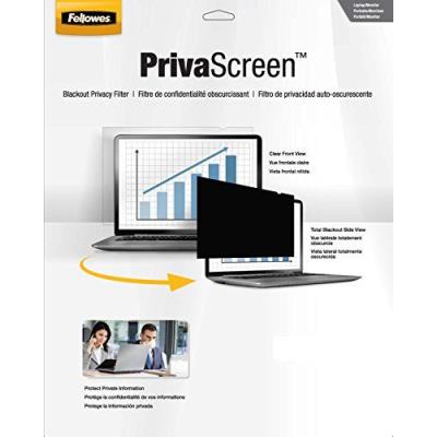 Fellowes 4801601 Filtre De Confidentialité Privascreen Pour Écran (16/9) 24 Pouces Noir