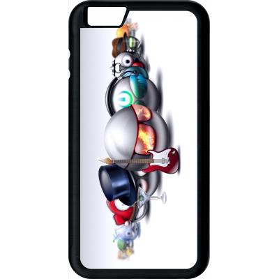 Coque apple iphone 6+ plus rocking smileys