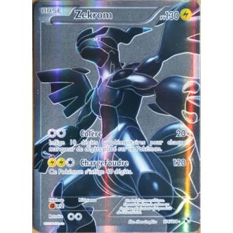 Carte Pokemon 114 114 Zekrom 130 Pv Full Art Serie Noir Blanc Neuf Fr Jeu De Cartes Achat Prix Fnac