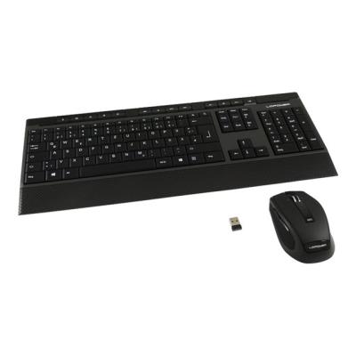 LC Power LC-KEY-M-1BW - toetsenbord en muis set - German QWERTZ