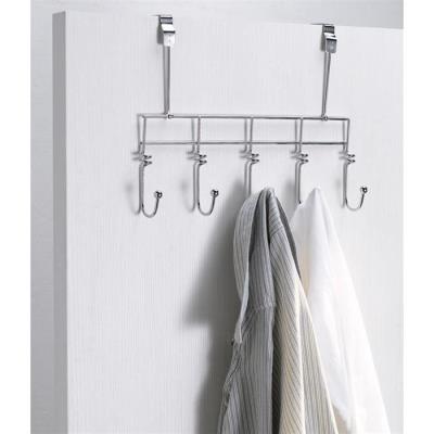 ZEBULON Patere 5 crochets gris