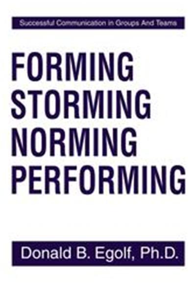 Forming Storming Norming Performing