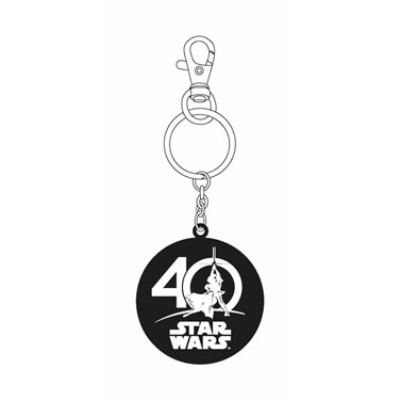 Star Wars porte-clés métal 40th Anniversary