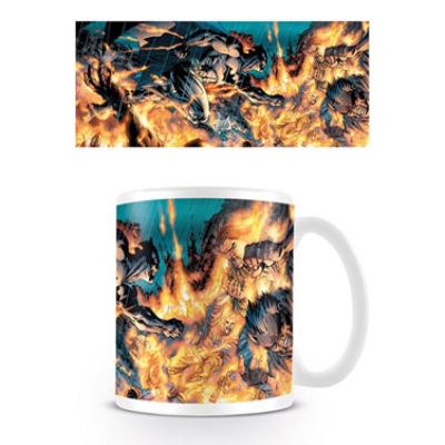 Batman mug Flames