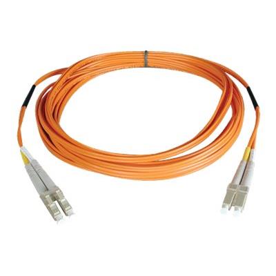 Tripp Lite 0.3M Duplex Multimode 62.5/125 Fiber Optic Patch Cable LC/LC 1' 1ft 0.3 Meter - verbindingskabel - 30 cm - oranje