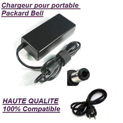 Alimentation Chargeur pc portable - Adaptateur secteur portable pour PACKARD BELL EASYNOTE MX36-R-023 (65W)