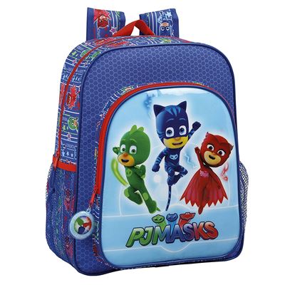 Pjmasks Sac à Dos d'école Junior (officiel)