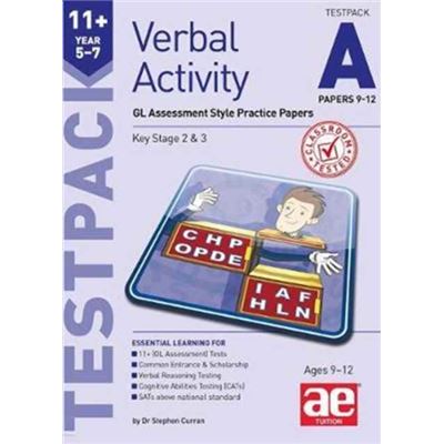 11+ Verbal Activity Year 5-7 Testpack A