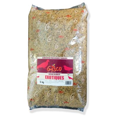 Gasco - Mélange de Graines pour Oiseaux Éxotiques - 5Kg